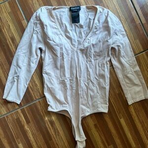 Bebe pink bodysuit Small